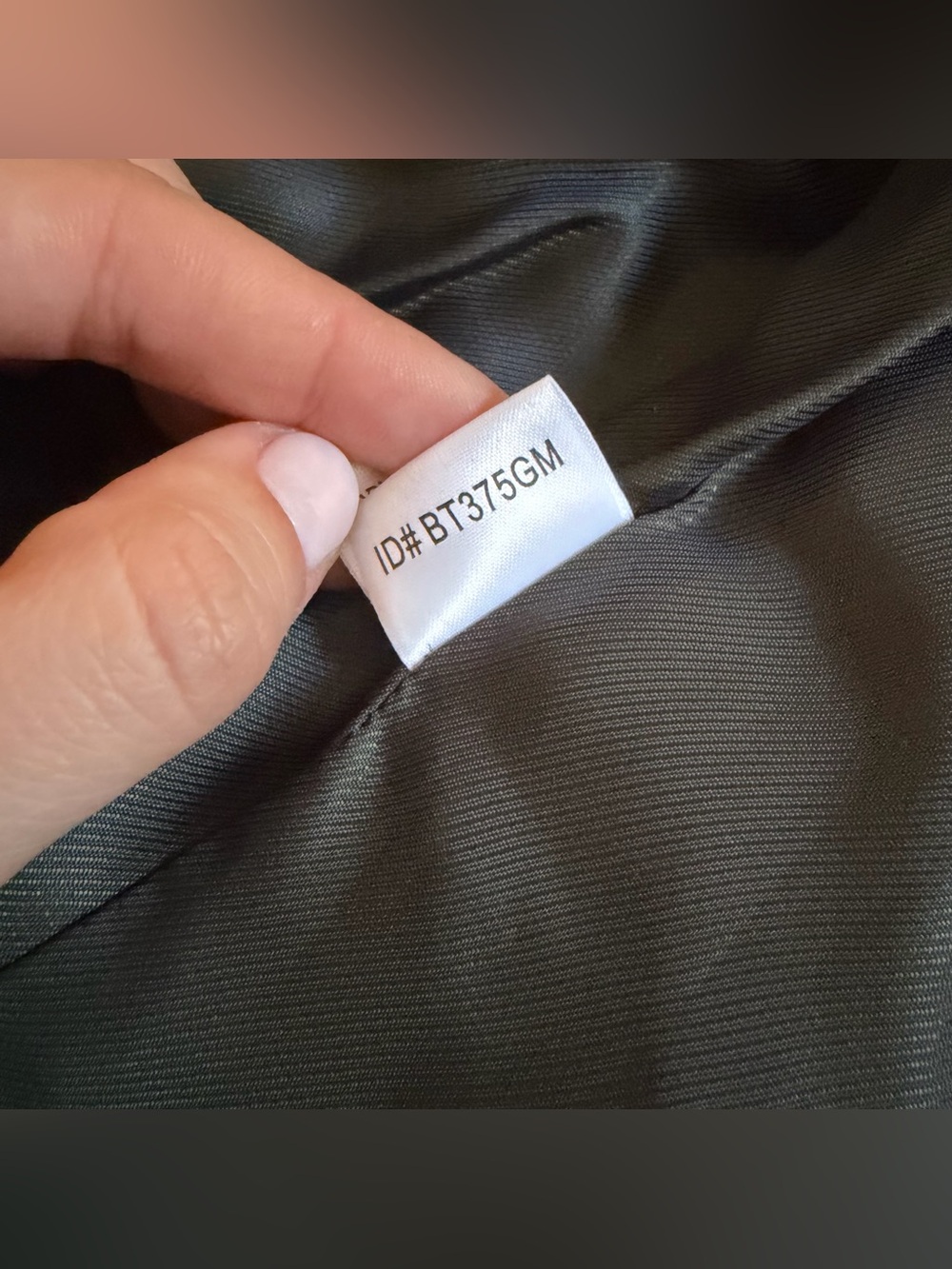 BCBGMaxazria Textured Taupe Short-Sleeve Blazer Jacket - Picture 6 of 7